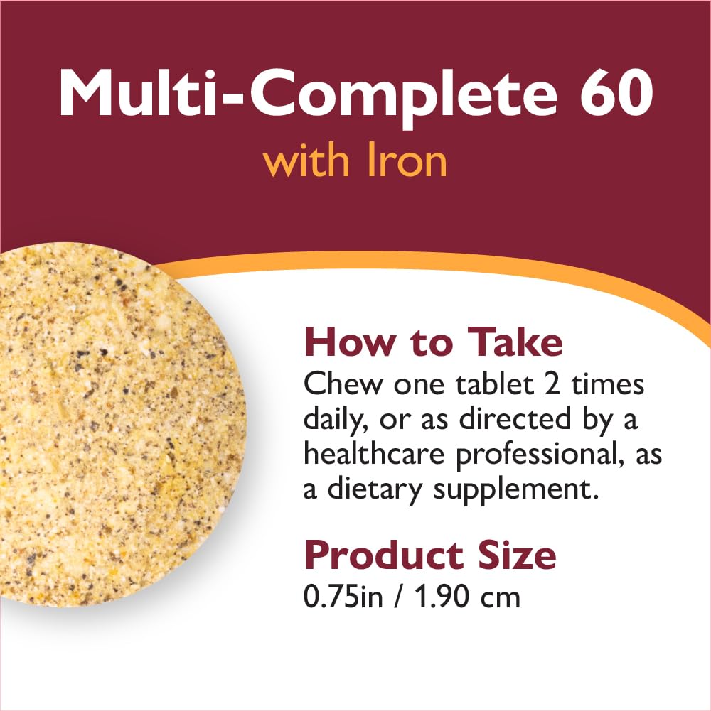 Celebrate Bariatric Supplements Multi-Complete Tablet, 60 Tablets