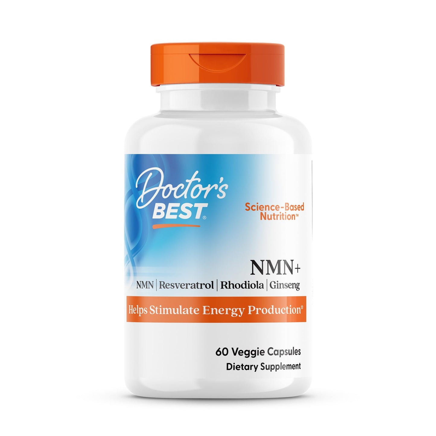 Doctor's Best NMN+ Complex Capsules, 60 Veg Caps