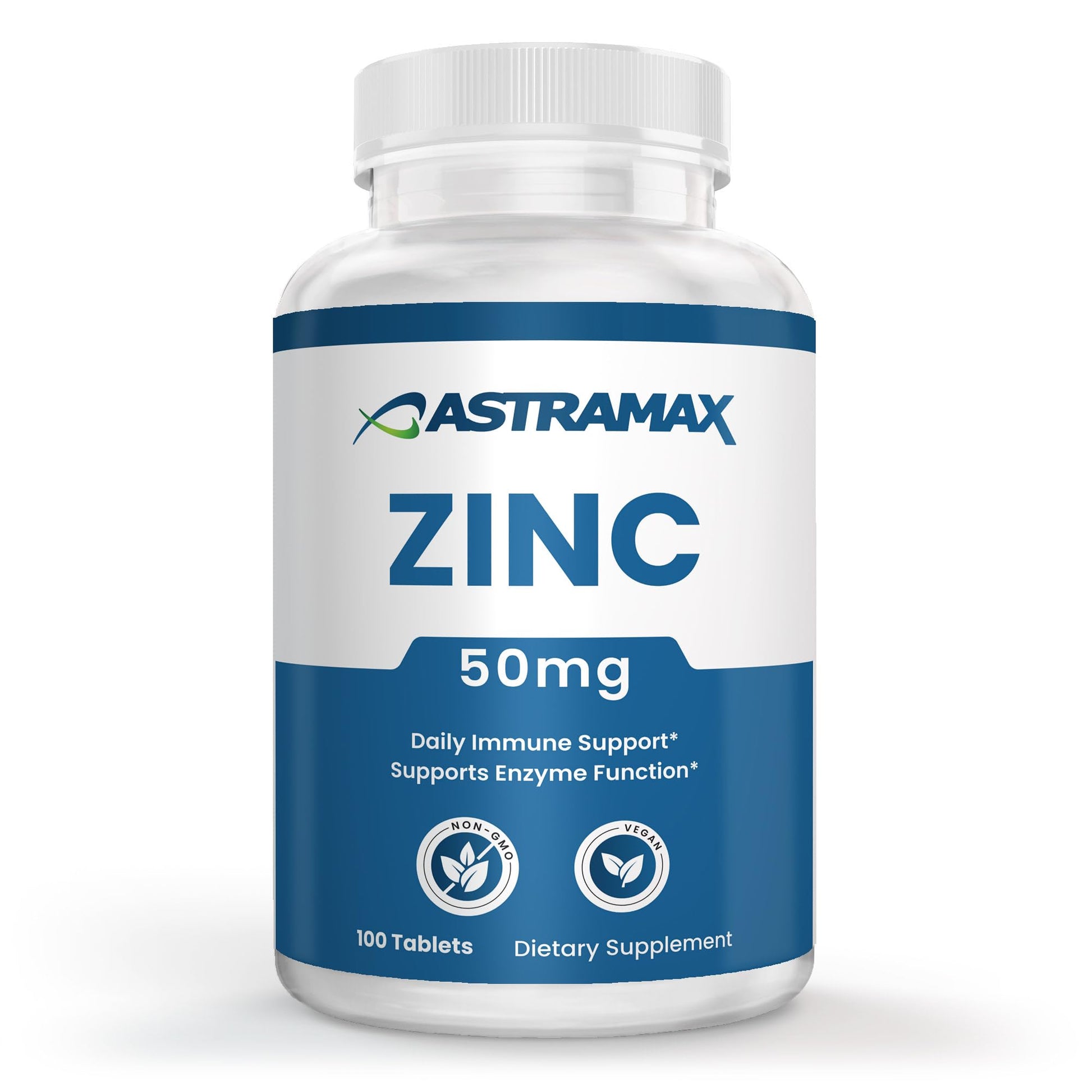 Astramax Zinc 50mg High Potency Immune Support Tablet, 100 Count