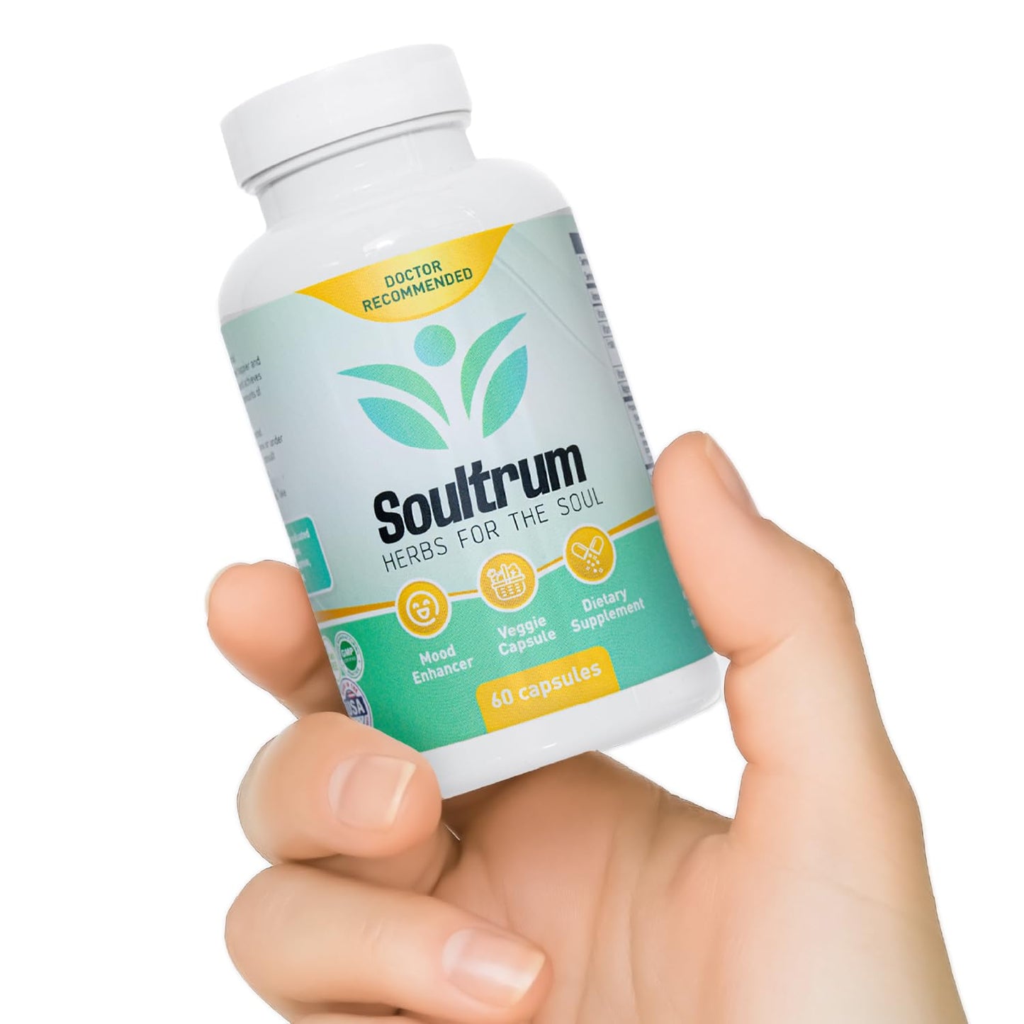 Soultrum Mood Support Supplement Capsule, 60 Capsules