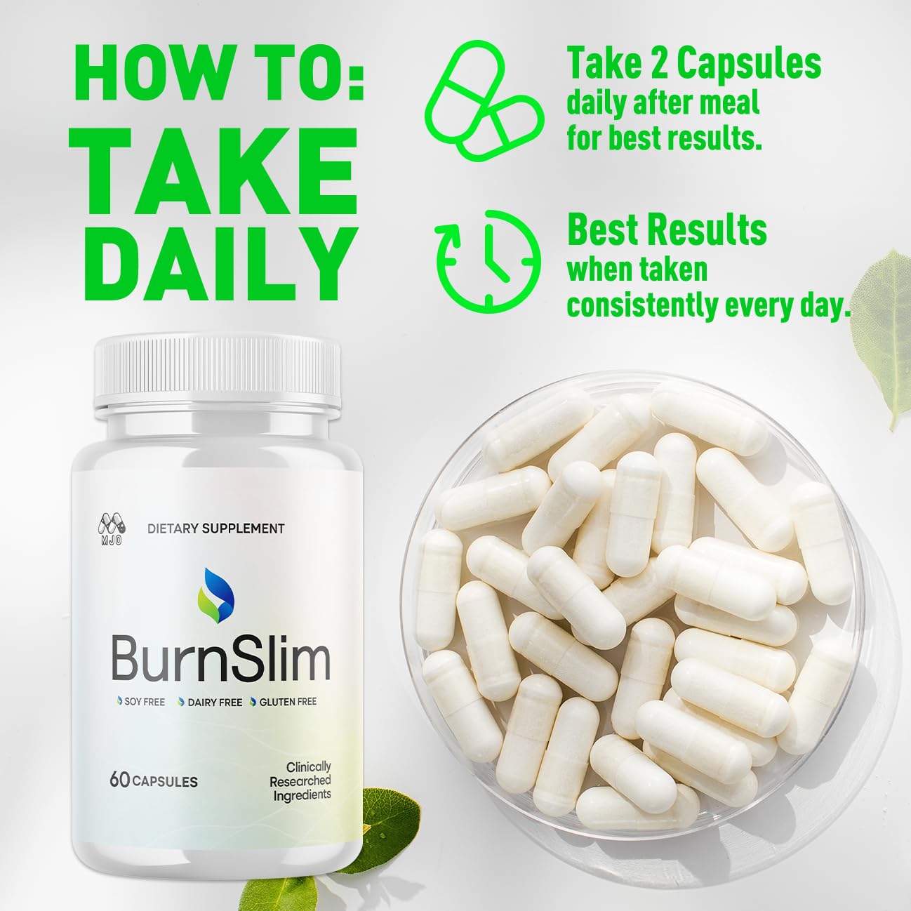 MJO Burn Slim Capsule, 60 Capsules