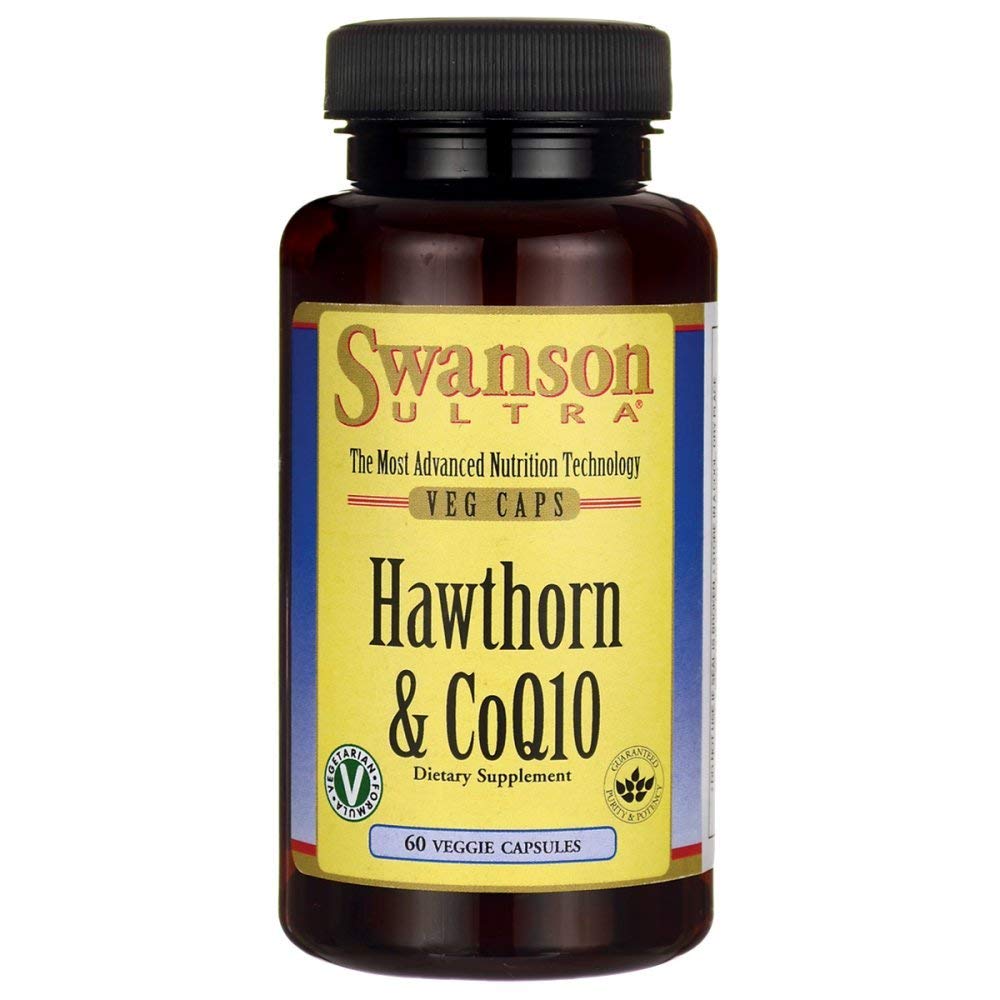 Swanson Hawthorn & COQ10 Capsule 60