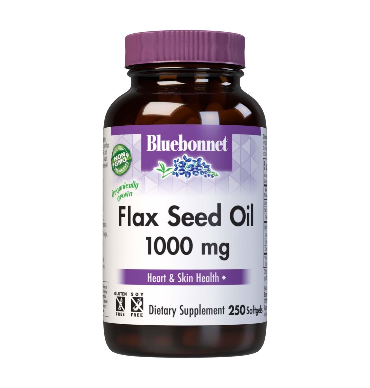 BlueBonnet Flax Seed Oil 250 Softgels