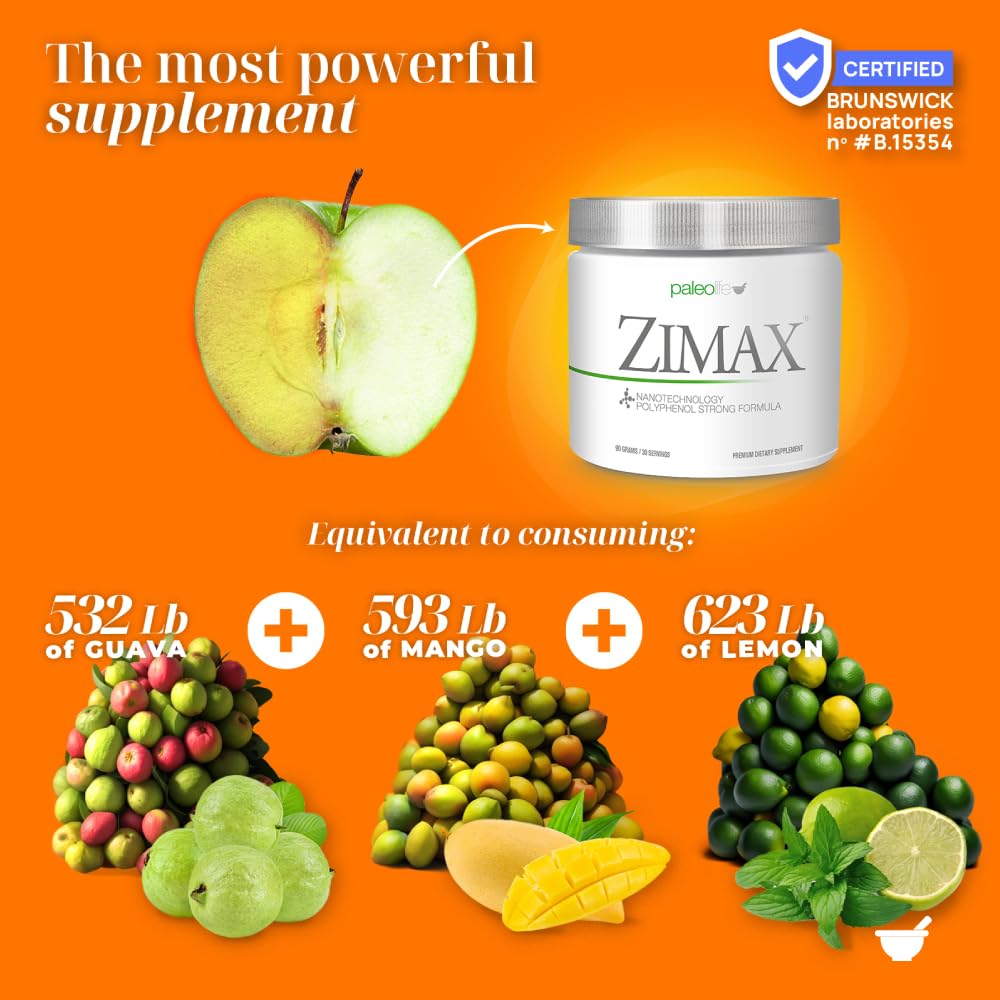 Paleolf ZIMAX Super Antioxidant Powder 3-Pack