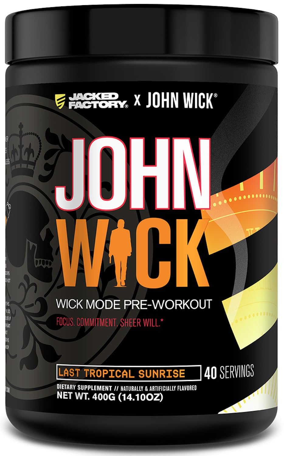Jacked Factory Wick Mode Pre Workout Powder 14.1