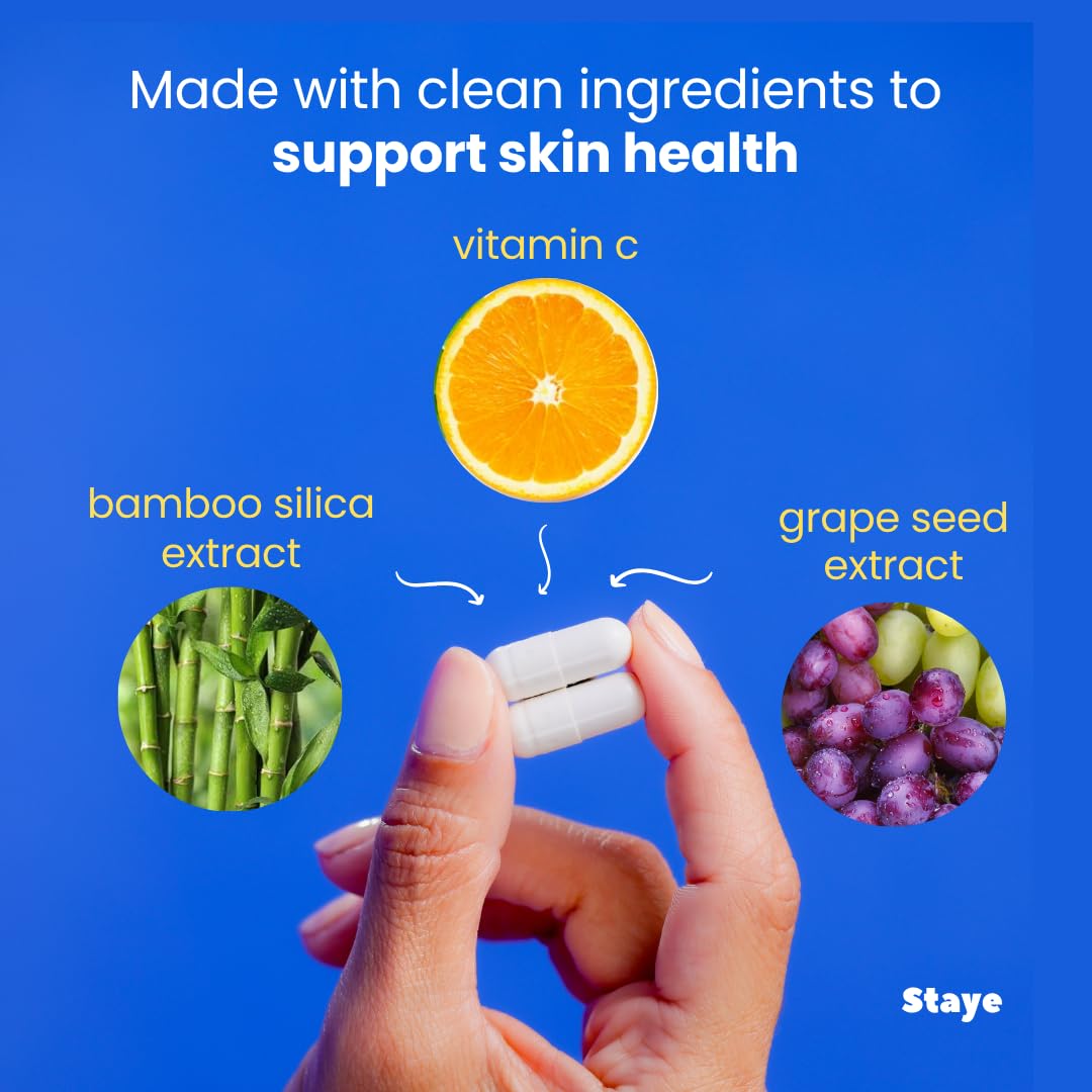 Staye Clean Collagen Booster Capsule 60 Count