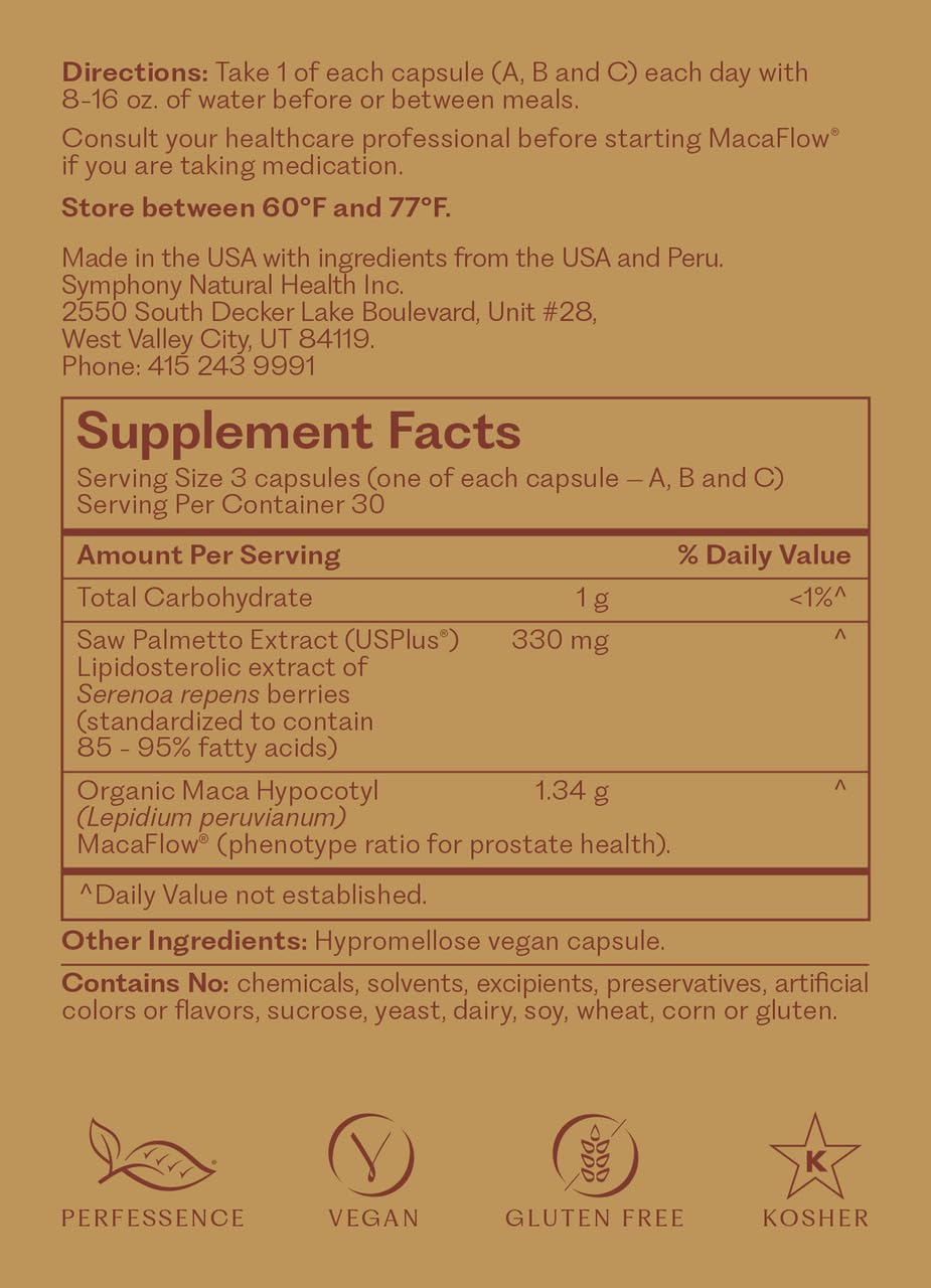 Natural Health International Revolution MacaFlow 90 Capsules