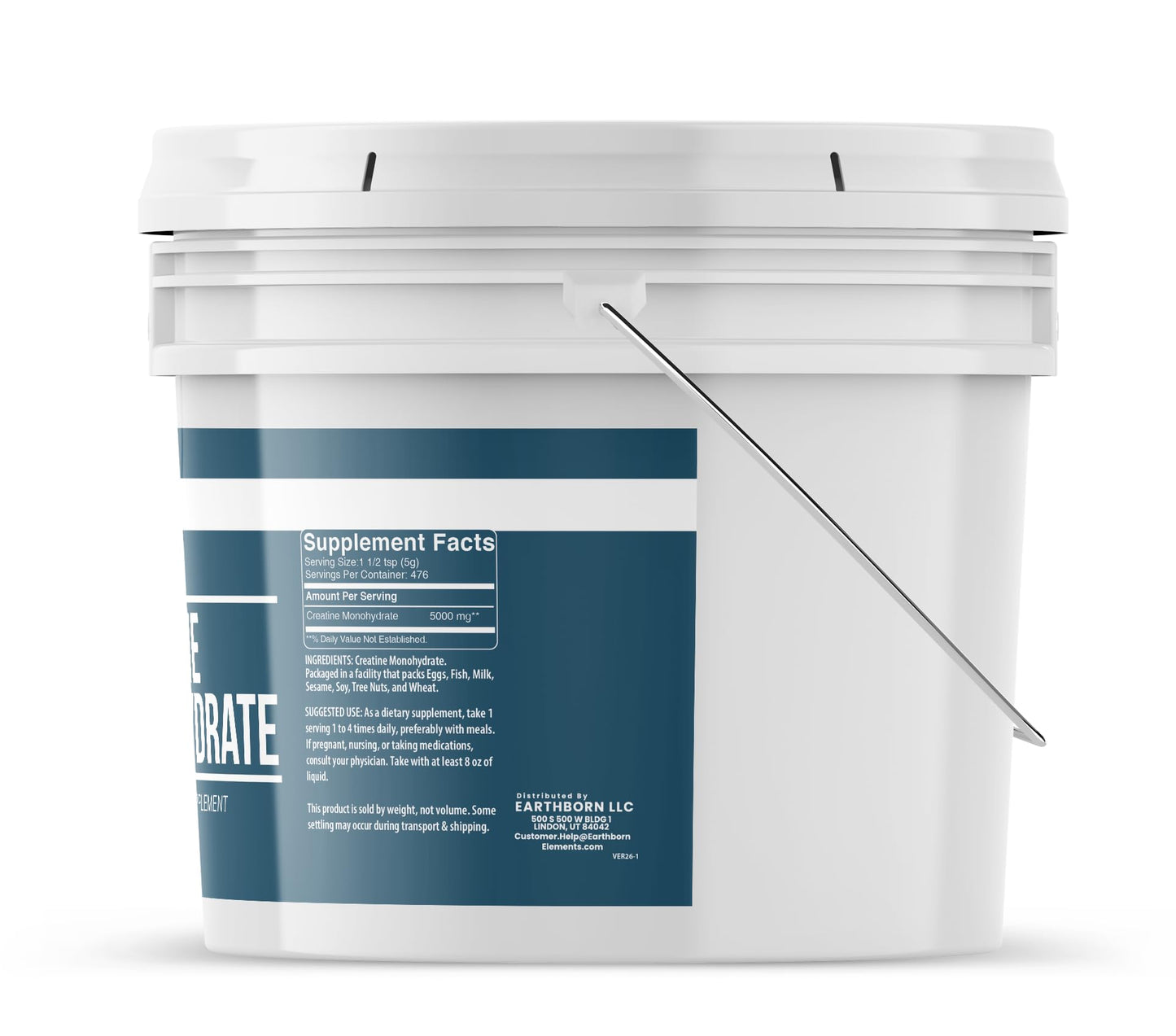Earthborn Elements Creatine Monohydrate Powder 84 Ounces