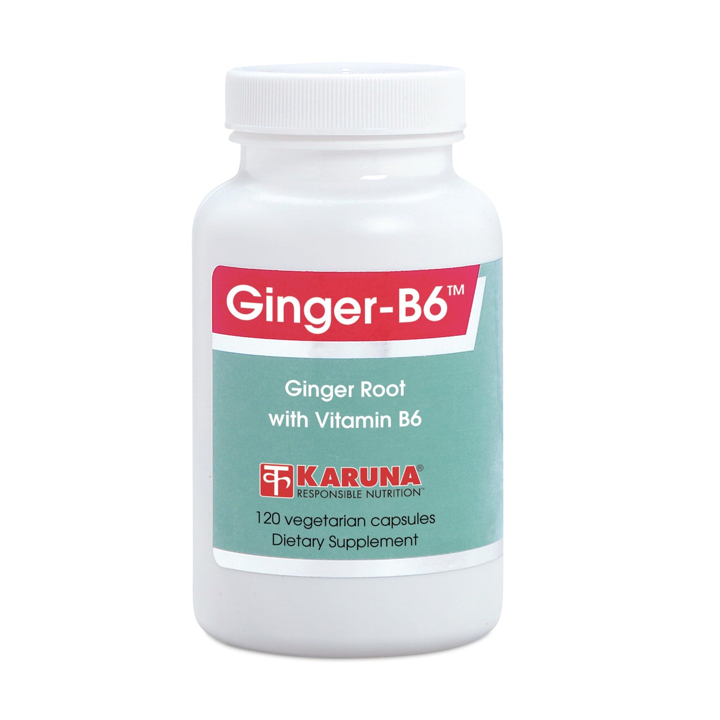 Karuna Ginger-B6 Capsules 120 Count
