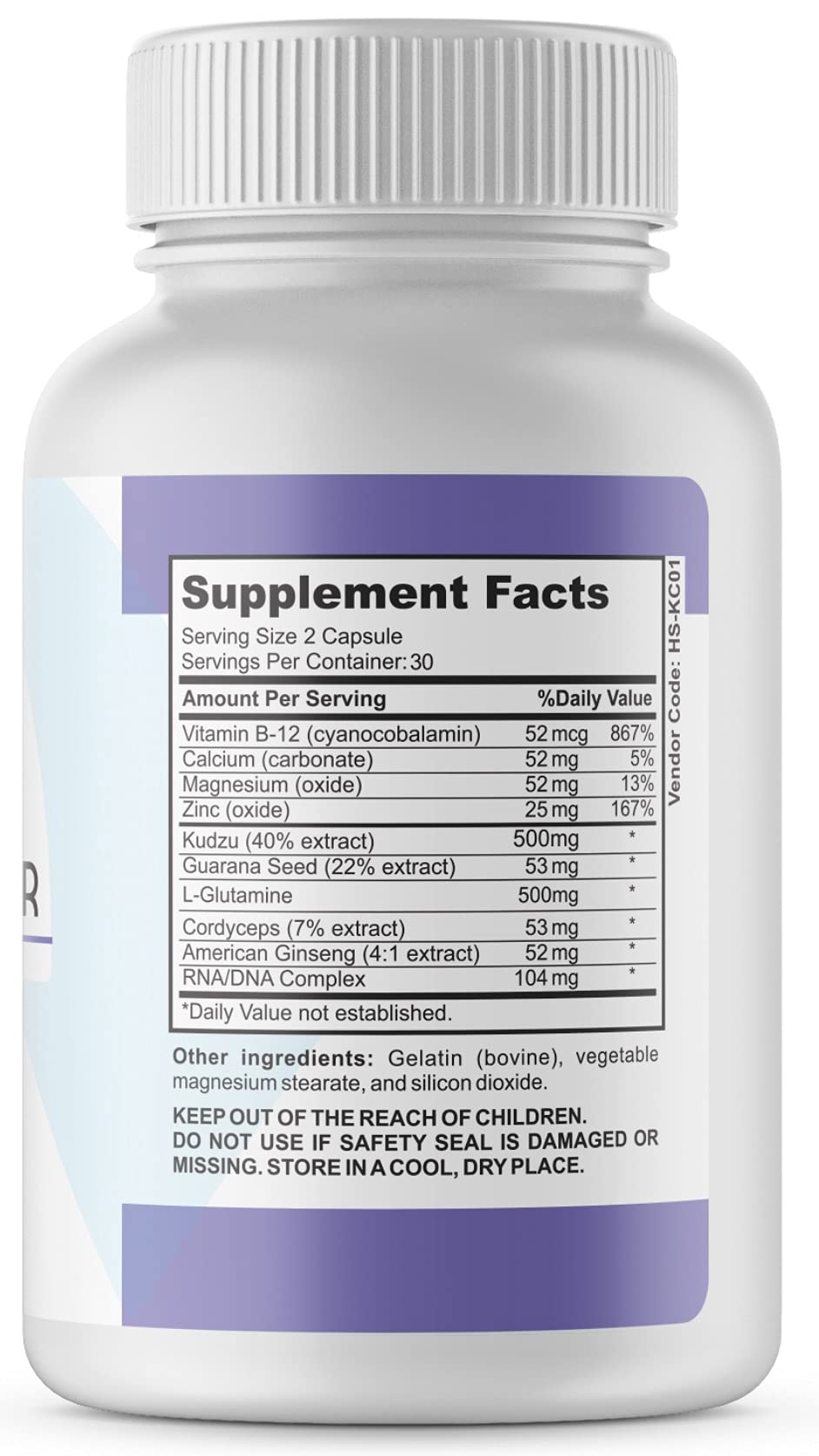 RECOVER Alcohol Craving Support Capsule, 60 Capsules