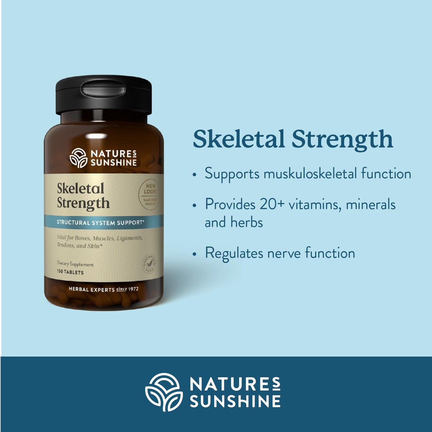 Nature's Sunshine Skeletal Strength Tablets 150