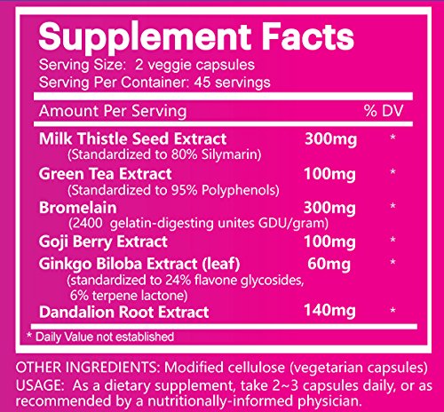 Na'trition Liver Essence Proprietary Herbal Formula Capsules 90 Count