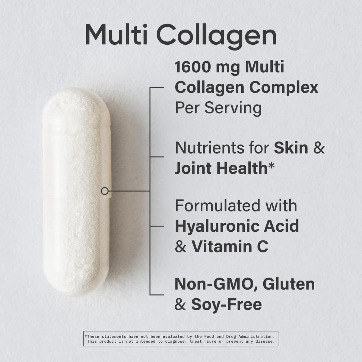 Sports Research Multi Collagen Capsules, 90 Count