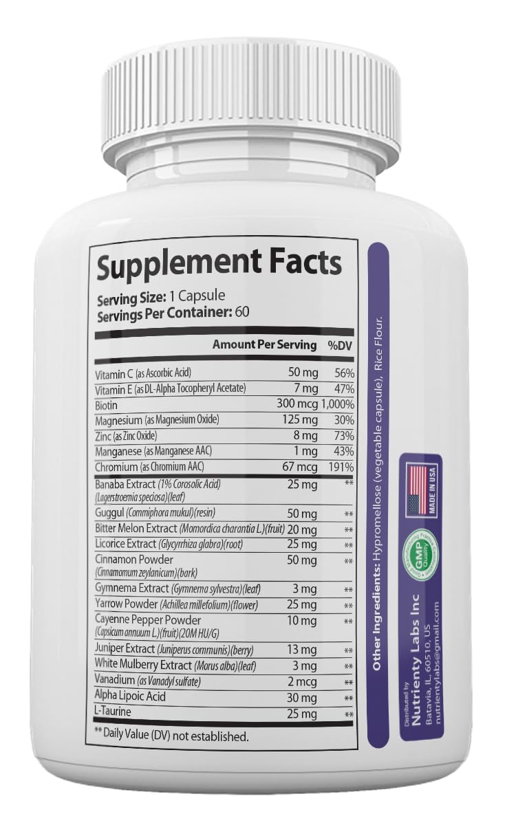 Zonata Balance Blends Blood Balance & Blood Optimizer Premium Formula Capsules, 60 Count