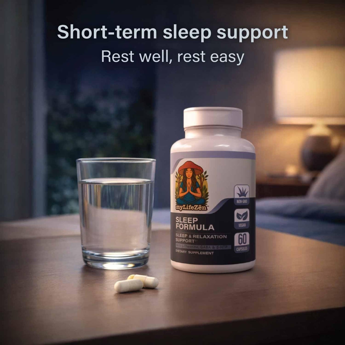MyLifeZen Sleep Formula Capsules, 60 Count