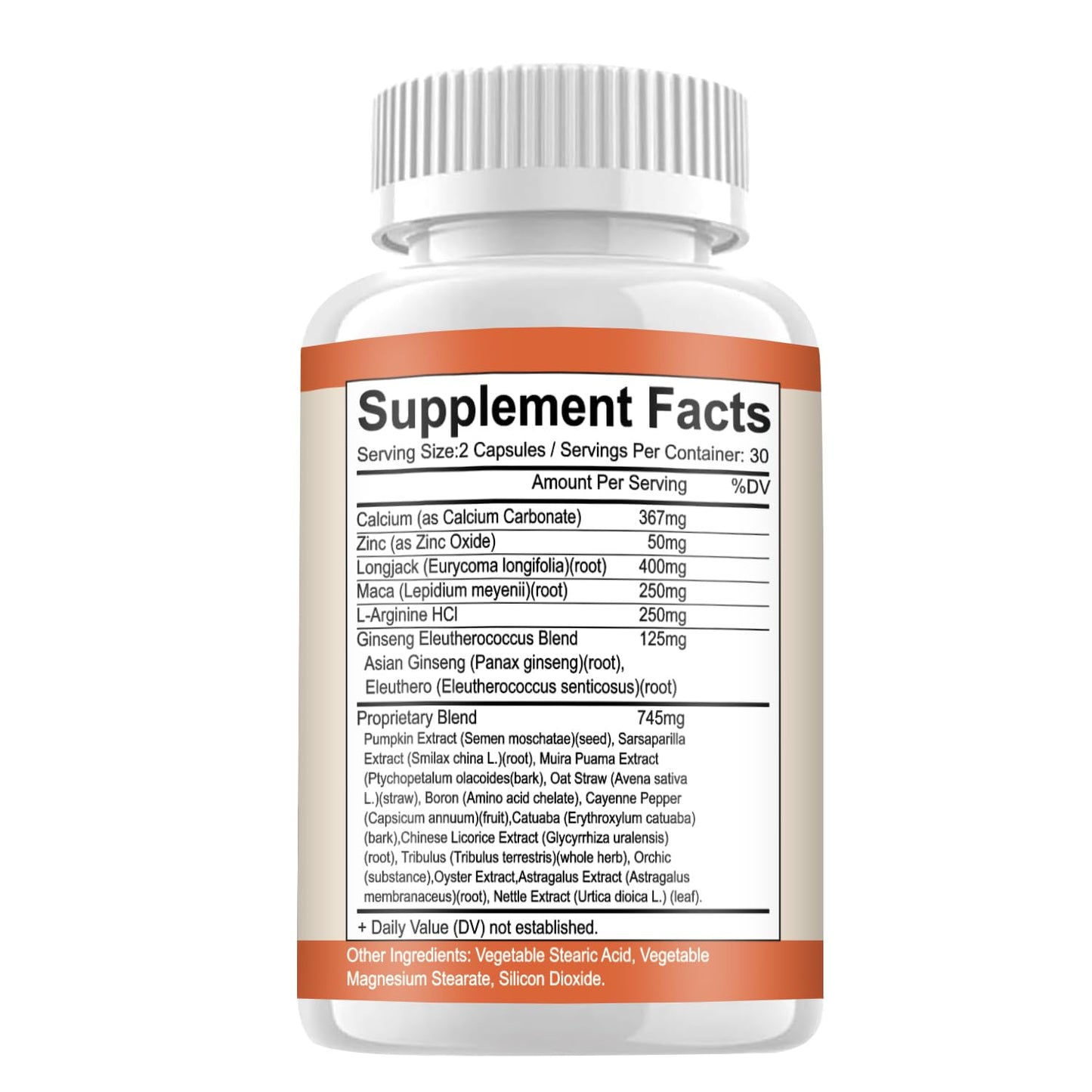 CAUDAN Men's Vitality Supplement Capsules, Arctic Herb & Reindeer Organ Blend – Daily Support, 60 Count