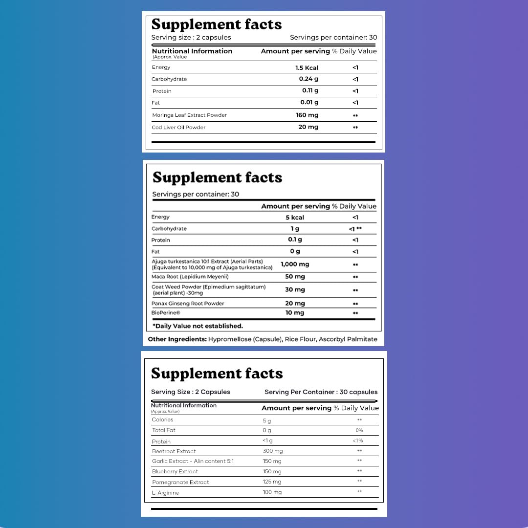 Mars by GHC AlphaFlow Combo NitroPrex, Turkesterone & Alizenol, Capsules, 1 Count