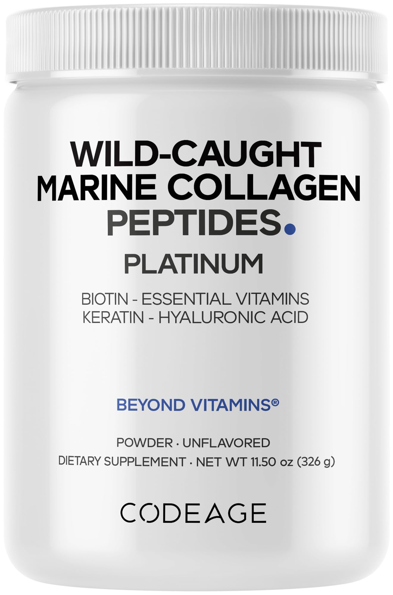 Codeage Marine Collagen Protein Powder 11.5 oz
