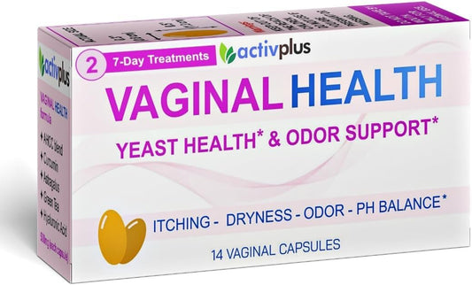ACTIV PLUS Vaginal Health 5-in-1 Capsules, 14 Count