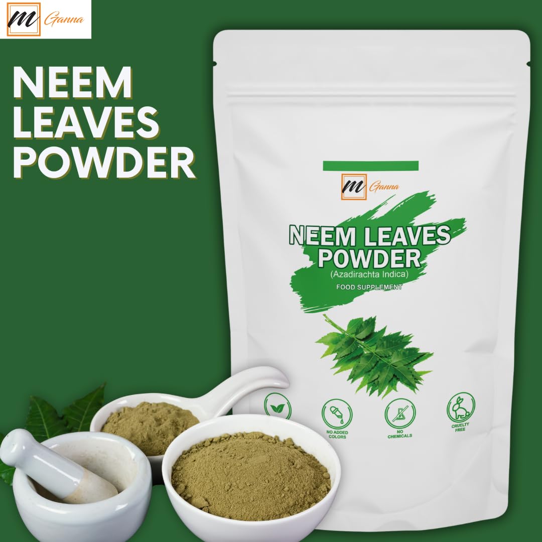mGanna Neem Leaf Powder 8 Ounce