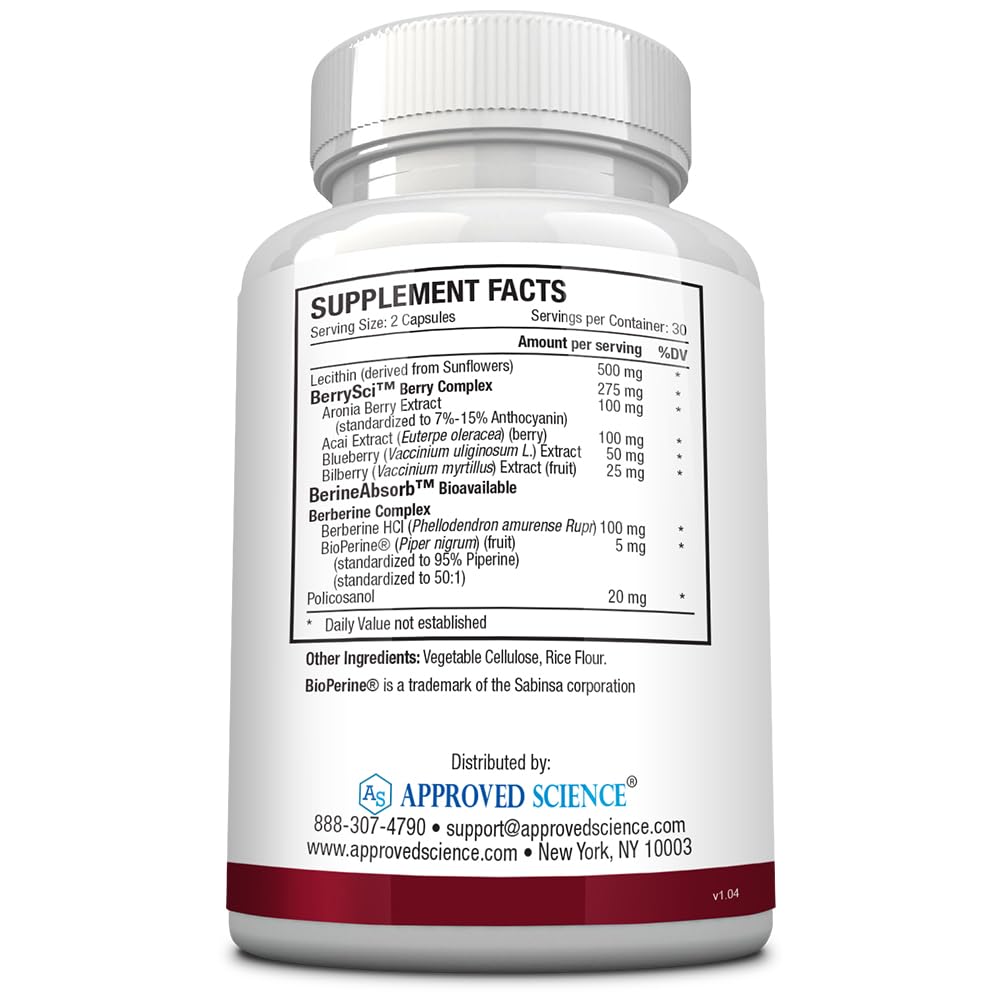Approved Science Cholestrin Lipid Level Support Capsules, 60 Count