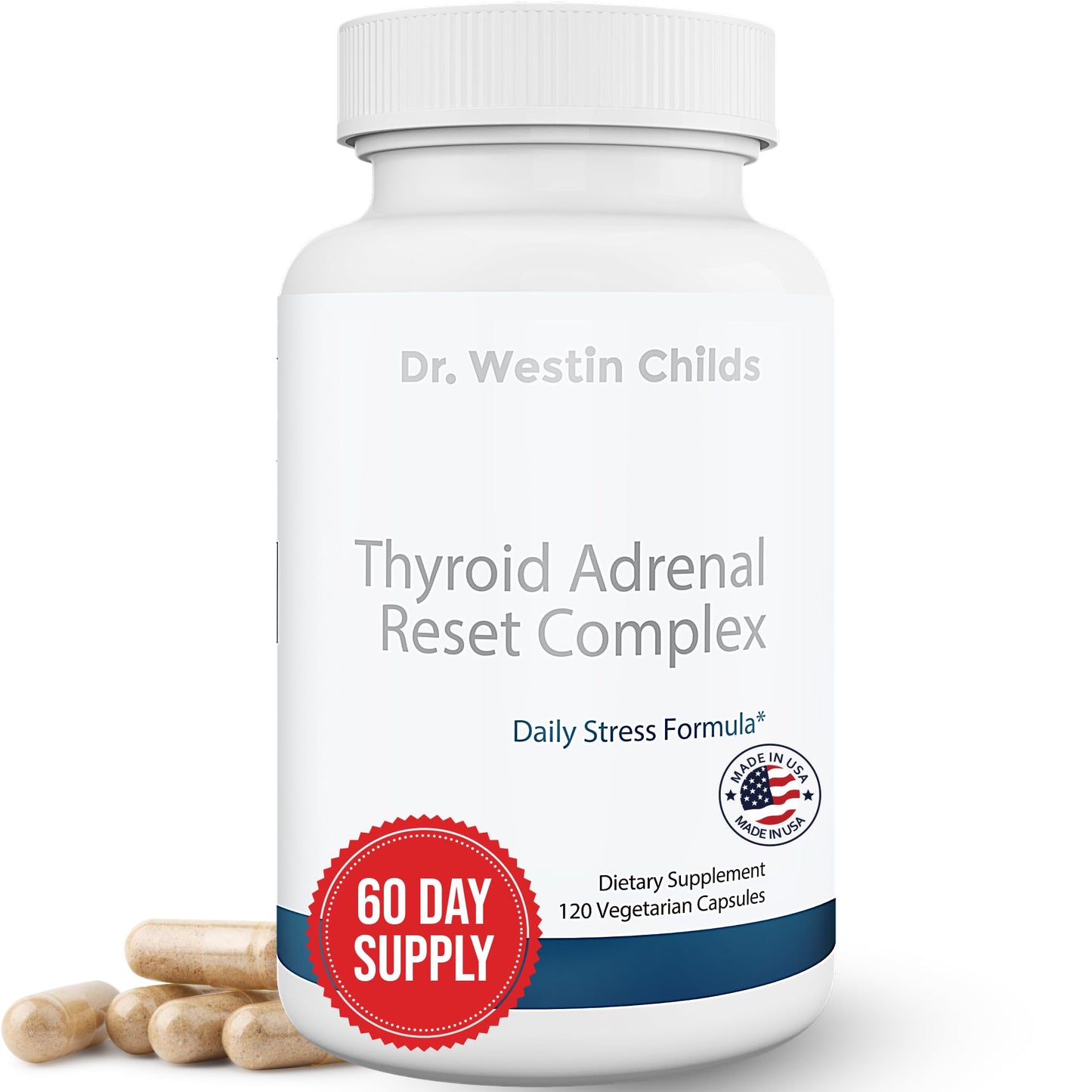 Dr. Westin Childs Thyroid Adrenal Reset Complex Capsule, 120 Count