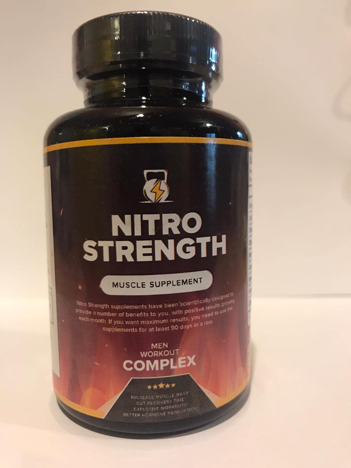 Nutra City Nitro Strength Muscle Supplement Capsule, 90 Capsules