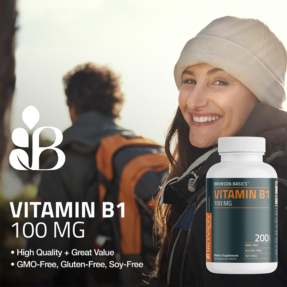 Bronson Vitamin B1 100mg 200 Tablets