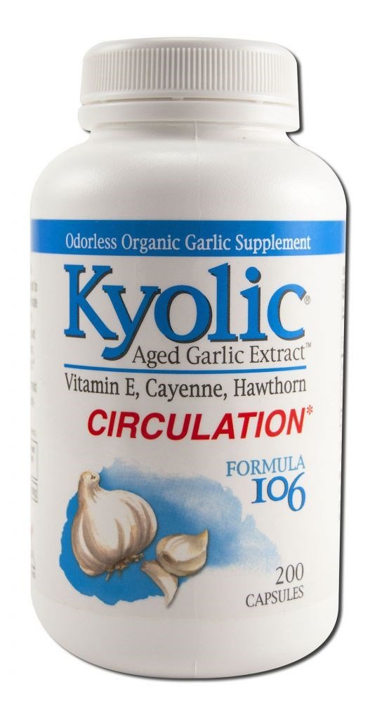 Kyolic Formula 106 Herb & E Capsules 1 Count