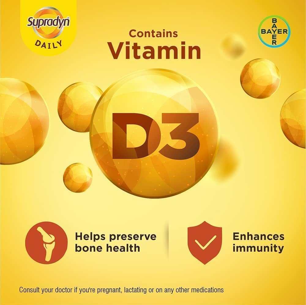 MEWATI Supradyn Daily Multivitamin Tablets, 150 Tablets