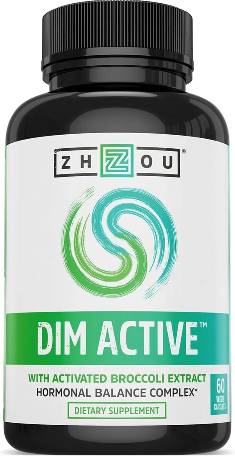 ZHOU DIM Active - DIM Supplement, Vegan 60 Capsules