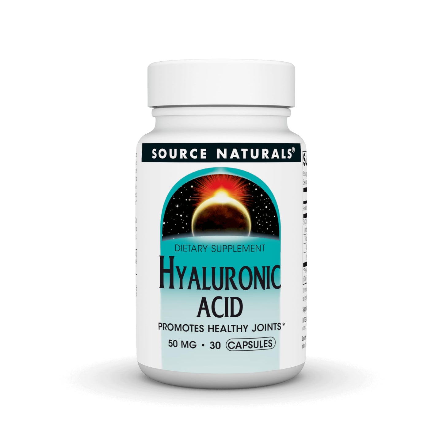 Source Naturals Hyaluronic Acid 50mg Capsules, 60 Count