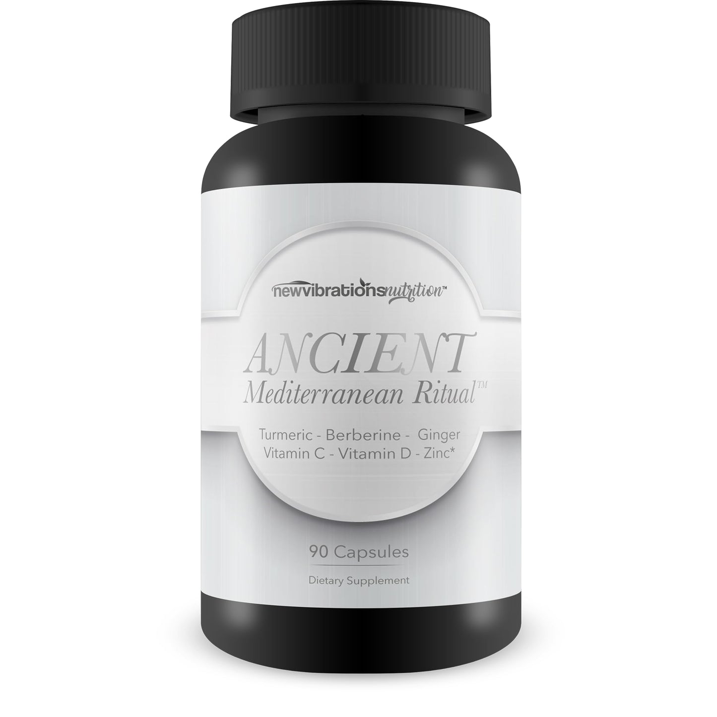 New Vibrations Nutrition Ancient Mediterranean Ritual Immunity Gut Detox Capsule 90 Count