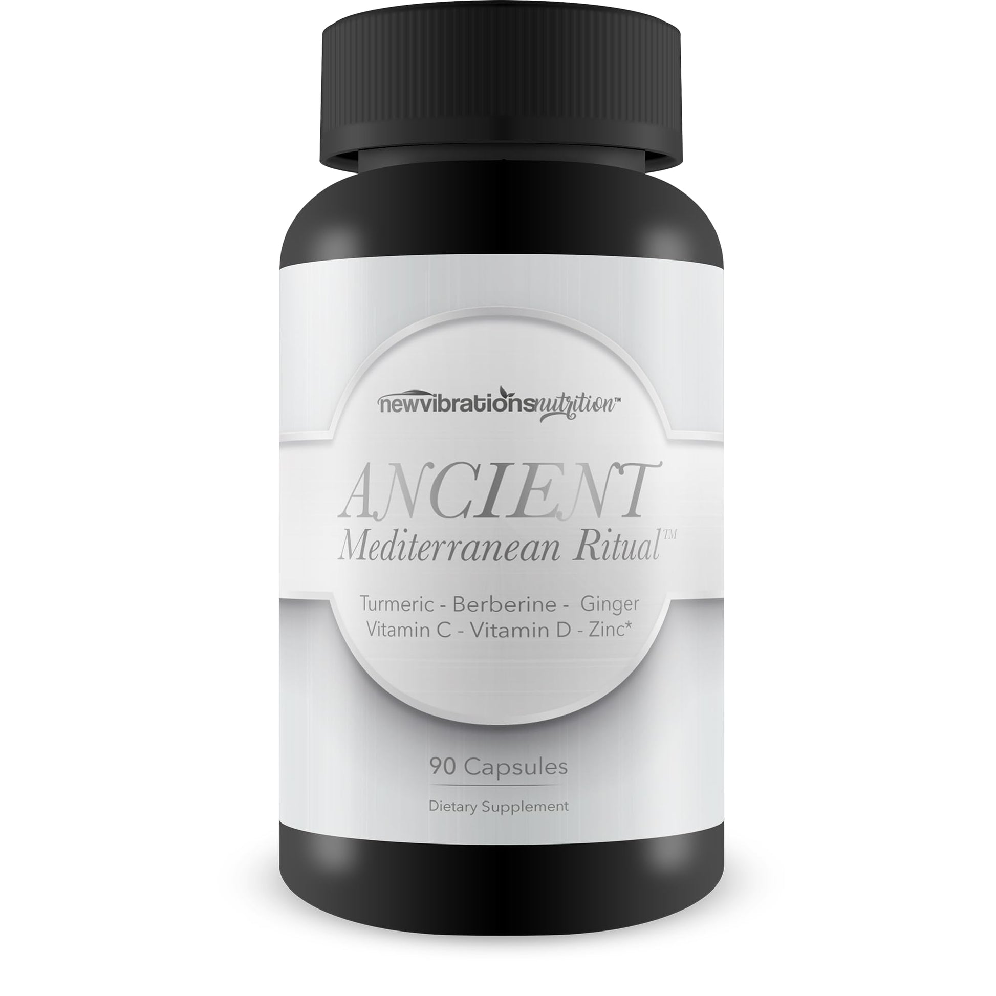 New Vibrations Nutrition Ancient Mediterranean Ritual Immunity Gut Detox Capsule 90 Count