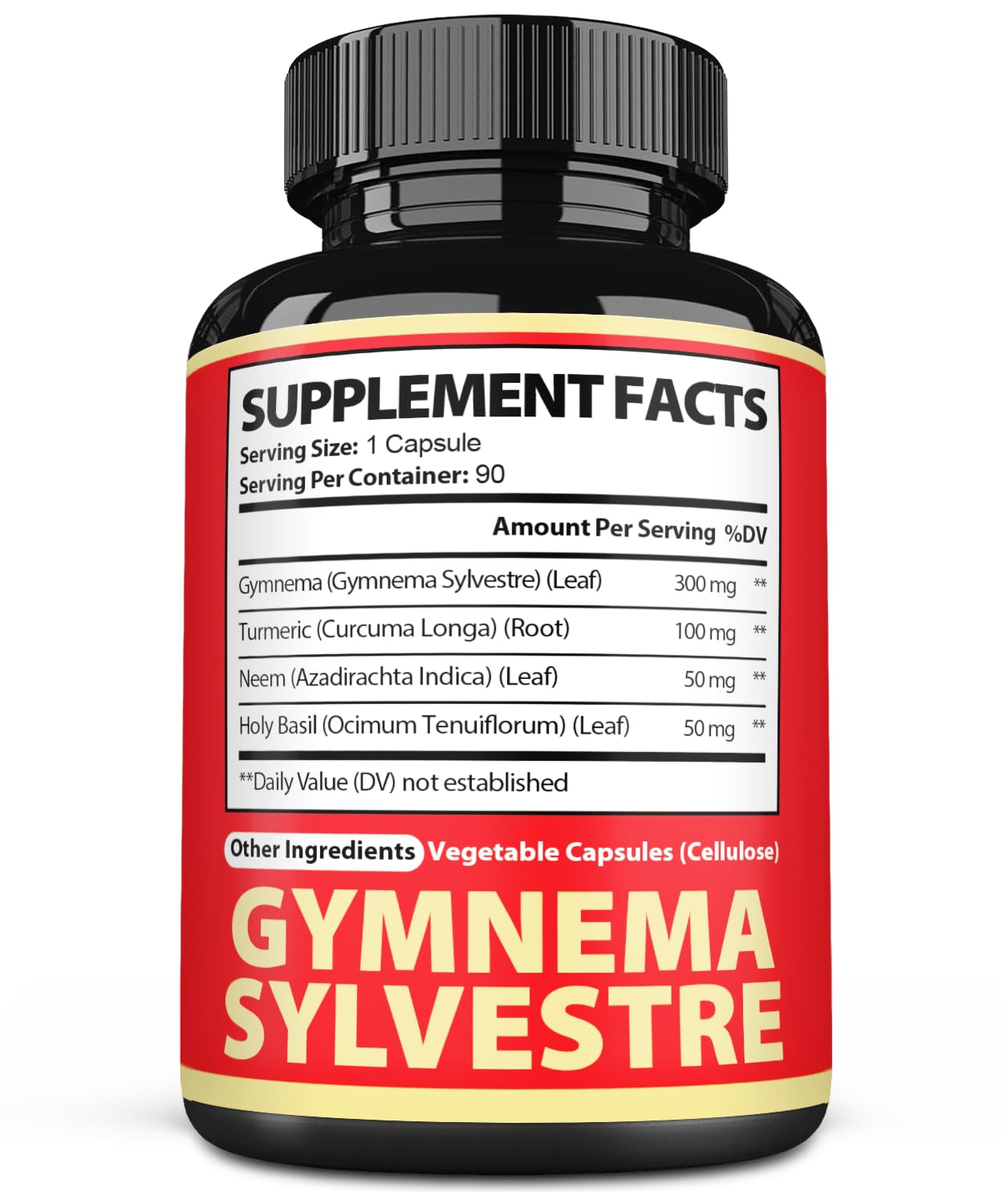 Satoomi Gymnema Sylvestre Capsules Extract, 90 Count
