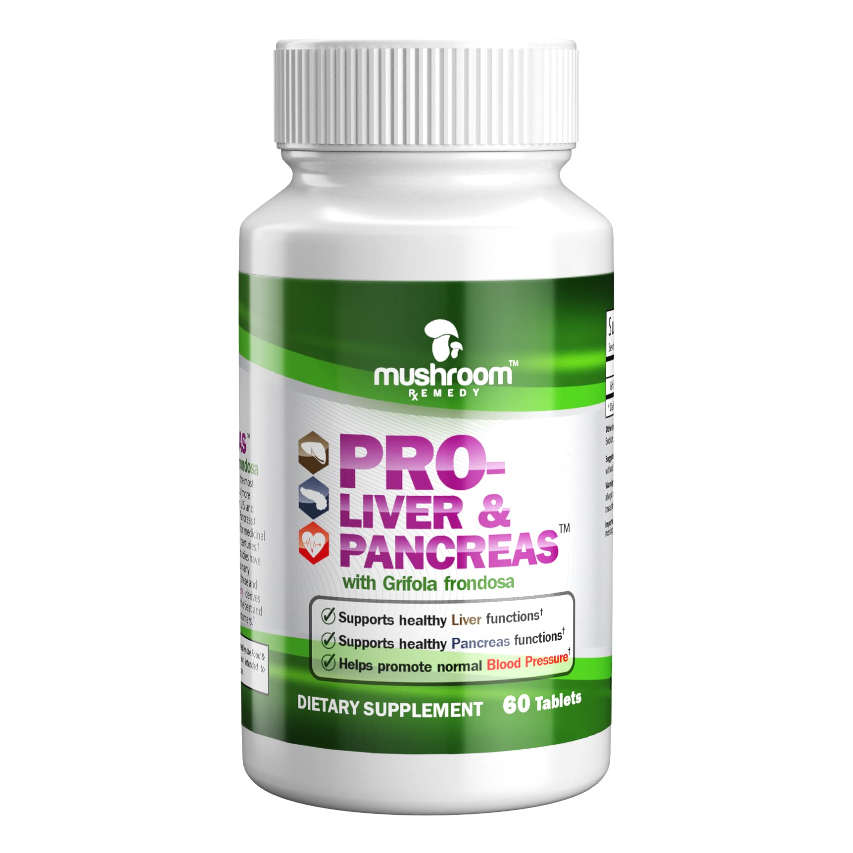 Mushroom Remedy PRO-Liver & Pancreas Tablet 60 Tablets