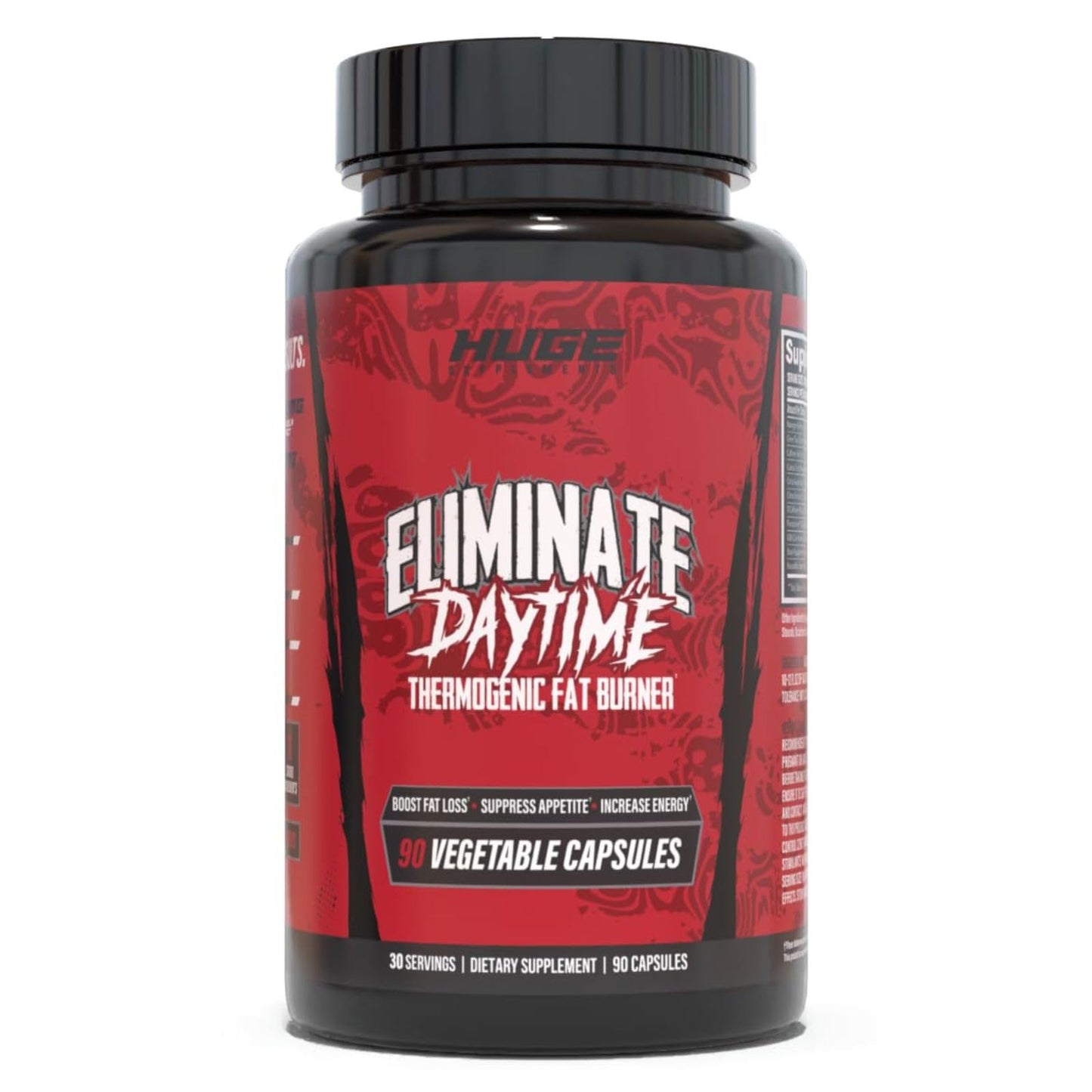 Huge Supplements Eliminate Thermogenic Fat Burner For Men Capsule 90 Count