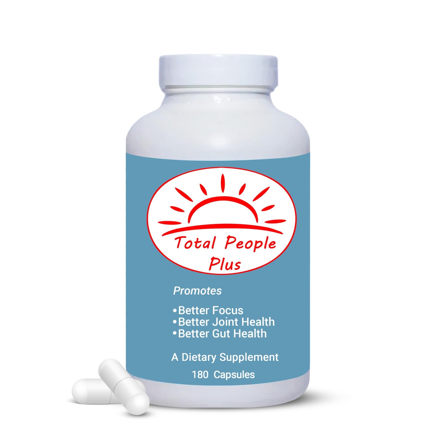 Total People Plus Multivitamin & Minerals for Adults, 180 Capsules