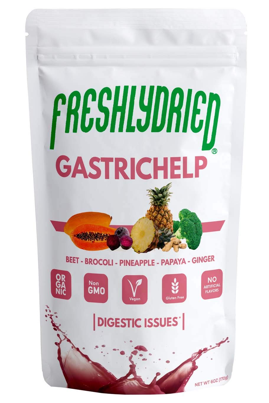 Freshlydried GastricHelp Powder, 6 Ounces