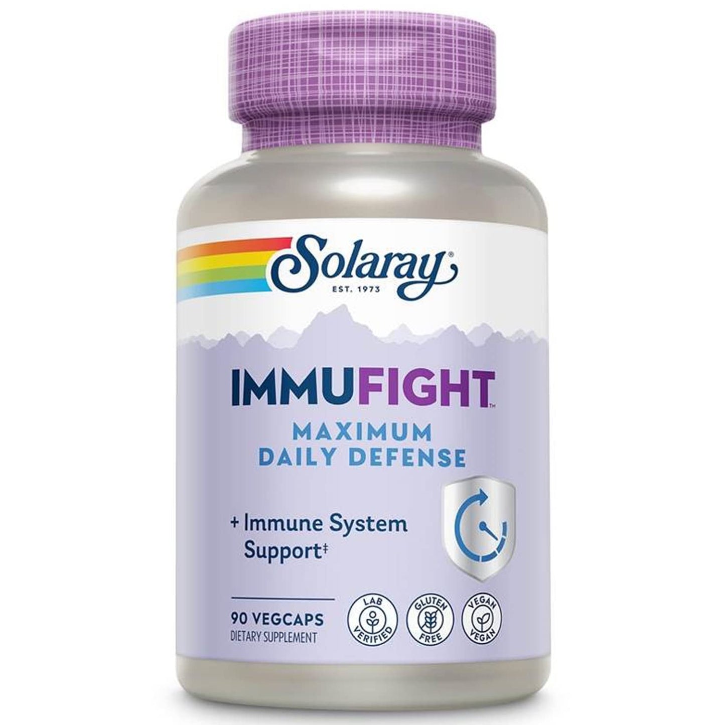 Solaray Immufight Maximum Daily Defense Capsule, 90 VegCaps