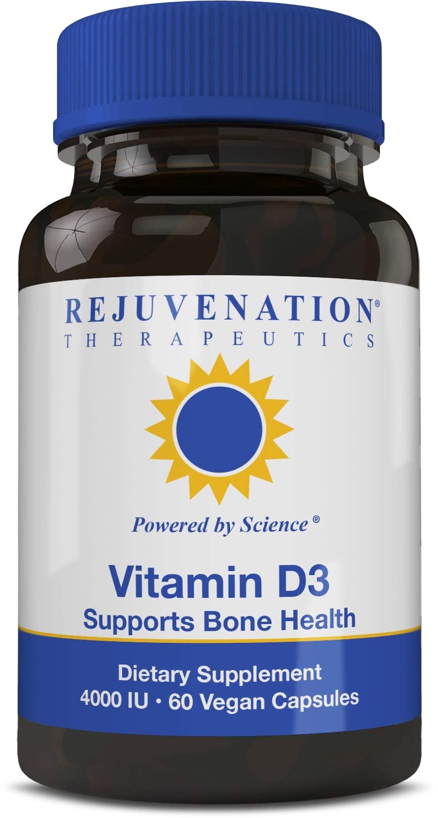 Rejuvenation Therapeutics Vitamin D3 4000IU Capsule, 60 Capsules