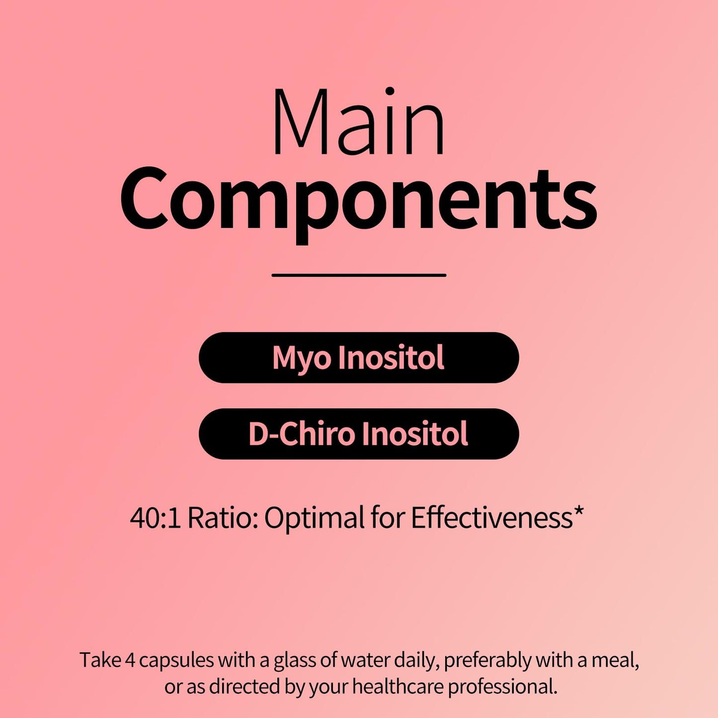 RUNICA Myo-Inositol & D-Chiro Inositol (40:1 Ratio) Capsules, 240