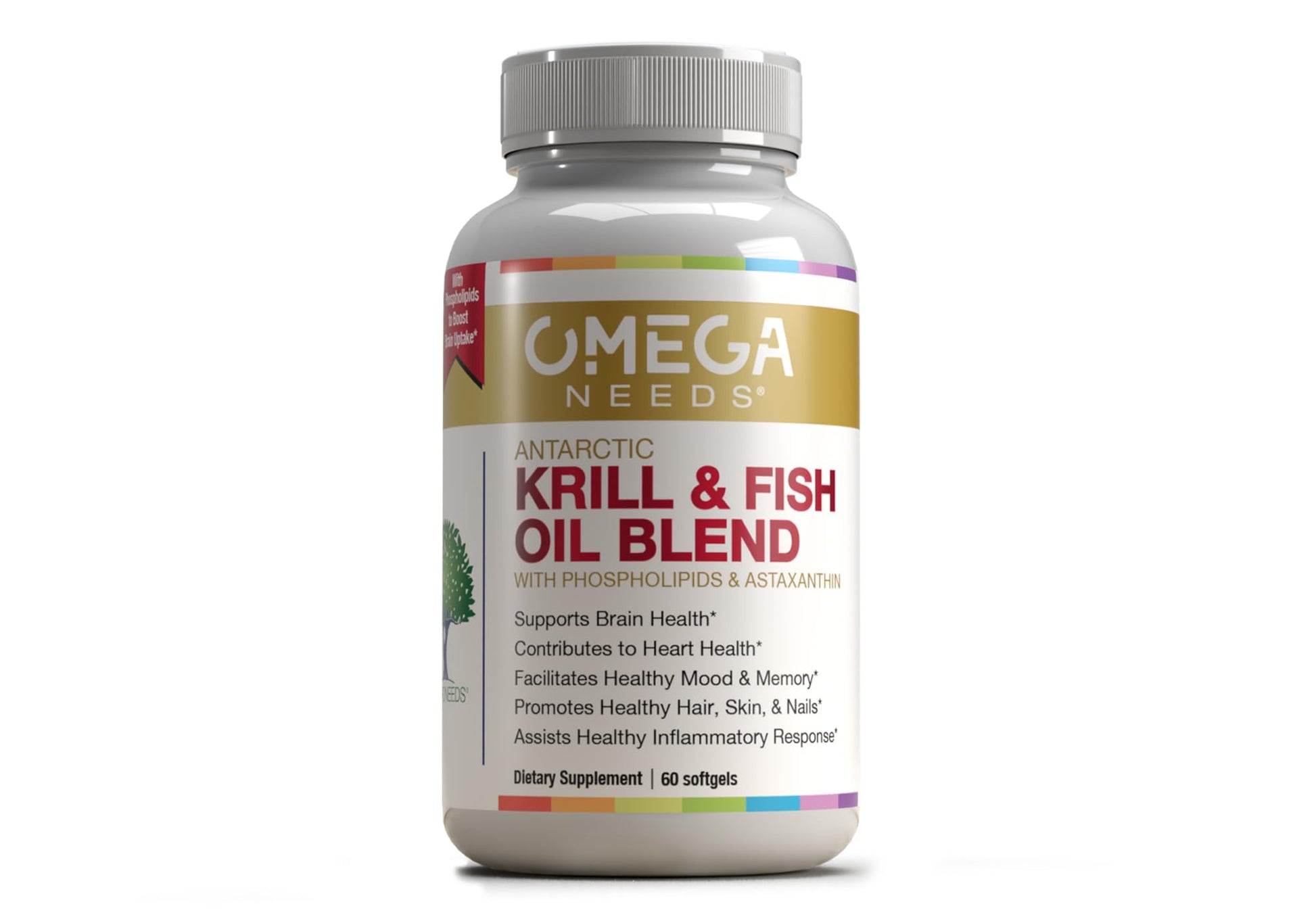 Neuro Needs OmegaNeeds Omega-3 Fish Oil Supplement Softgels 60