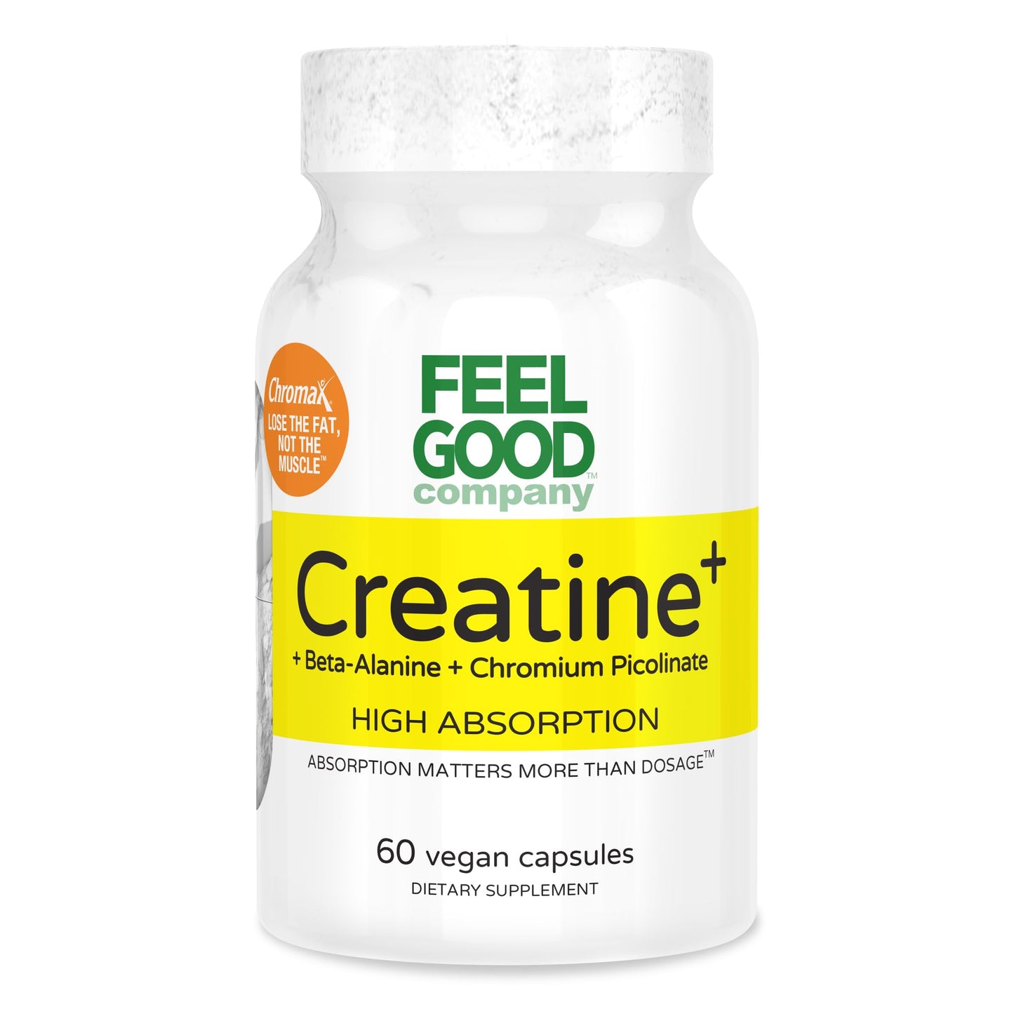 FEEL GOOD Company Creatine + 60 Capsules