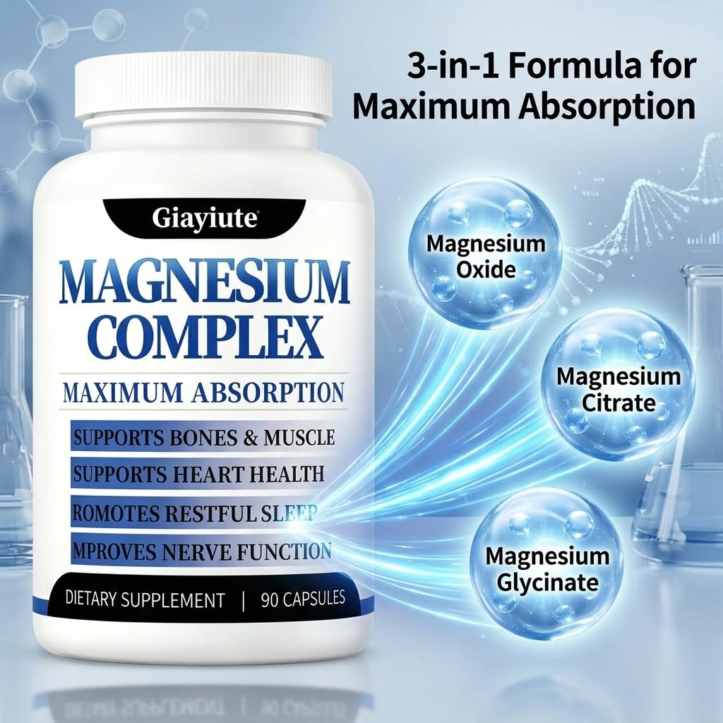 Giayiute Magnesium Complex Capsules, 90 Capsules