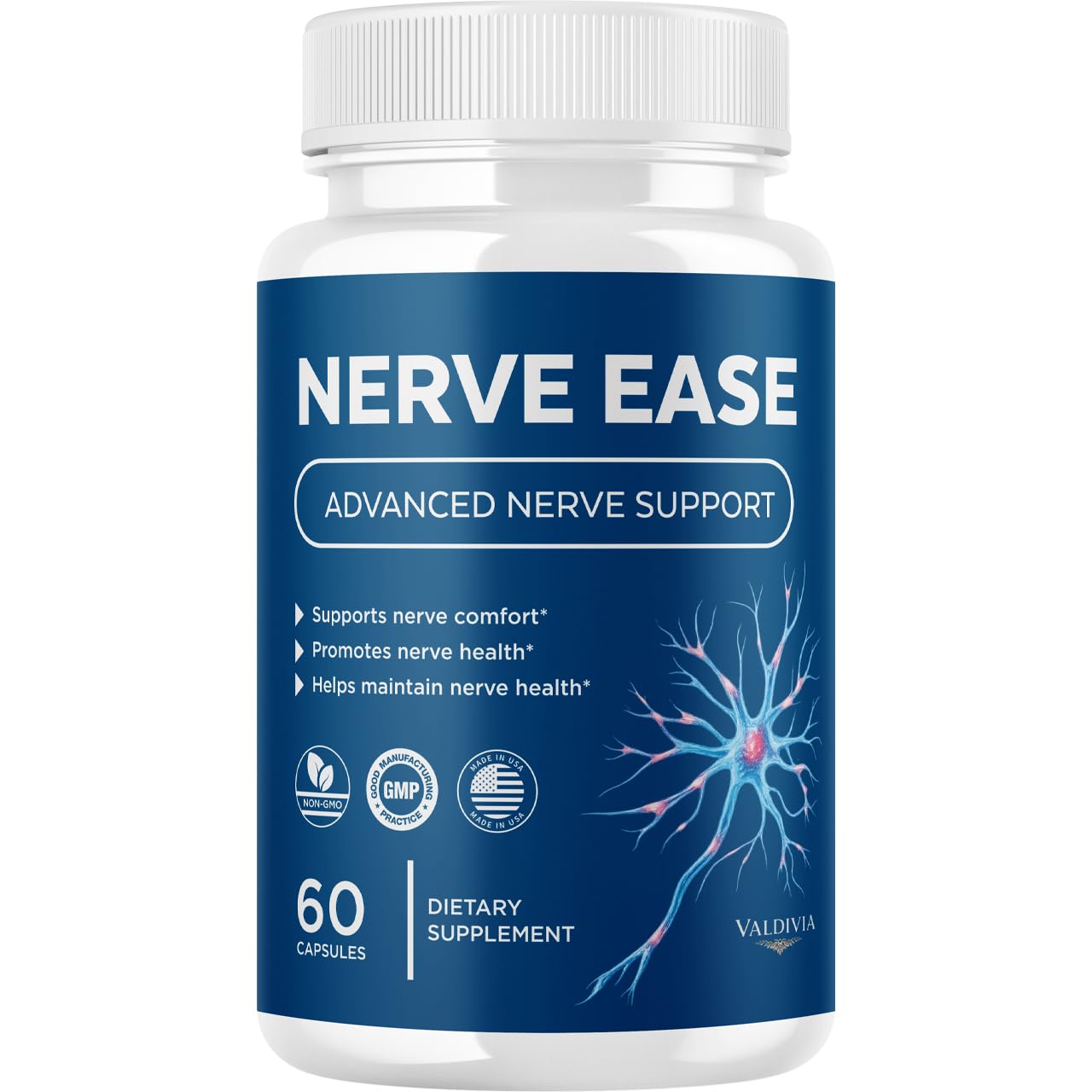 Valdivia Nerve Ease Capsules 60 Capsules
