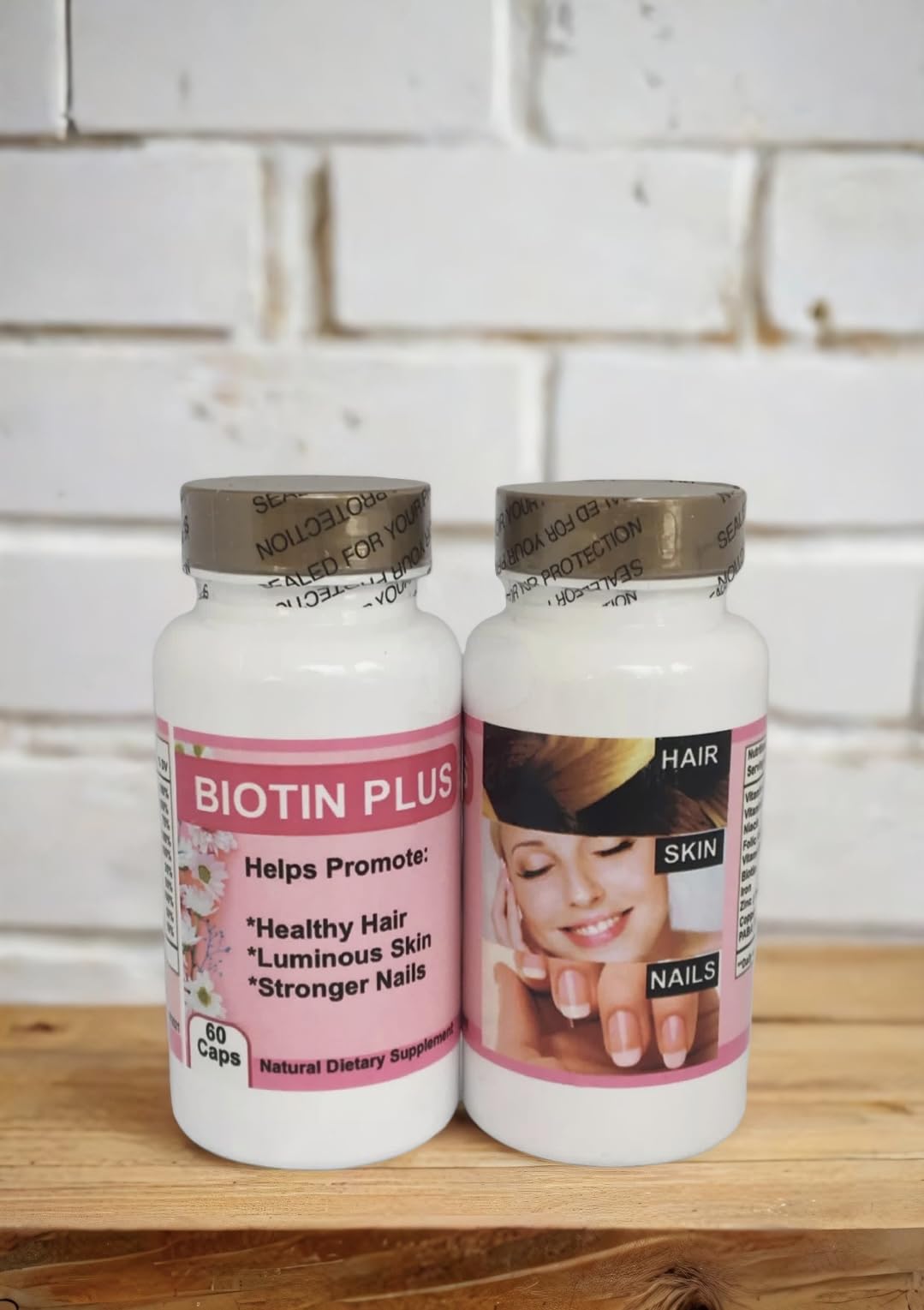Generic Biotin Plus Capsules, 60 Count