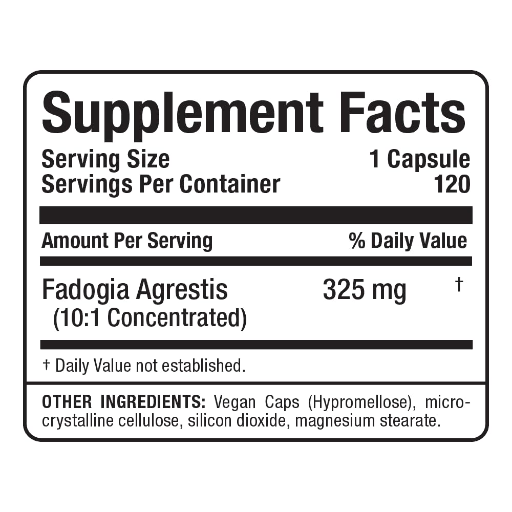 ALLMAX Fadogia Agrestis Capsules 120 Count