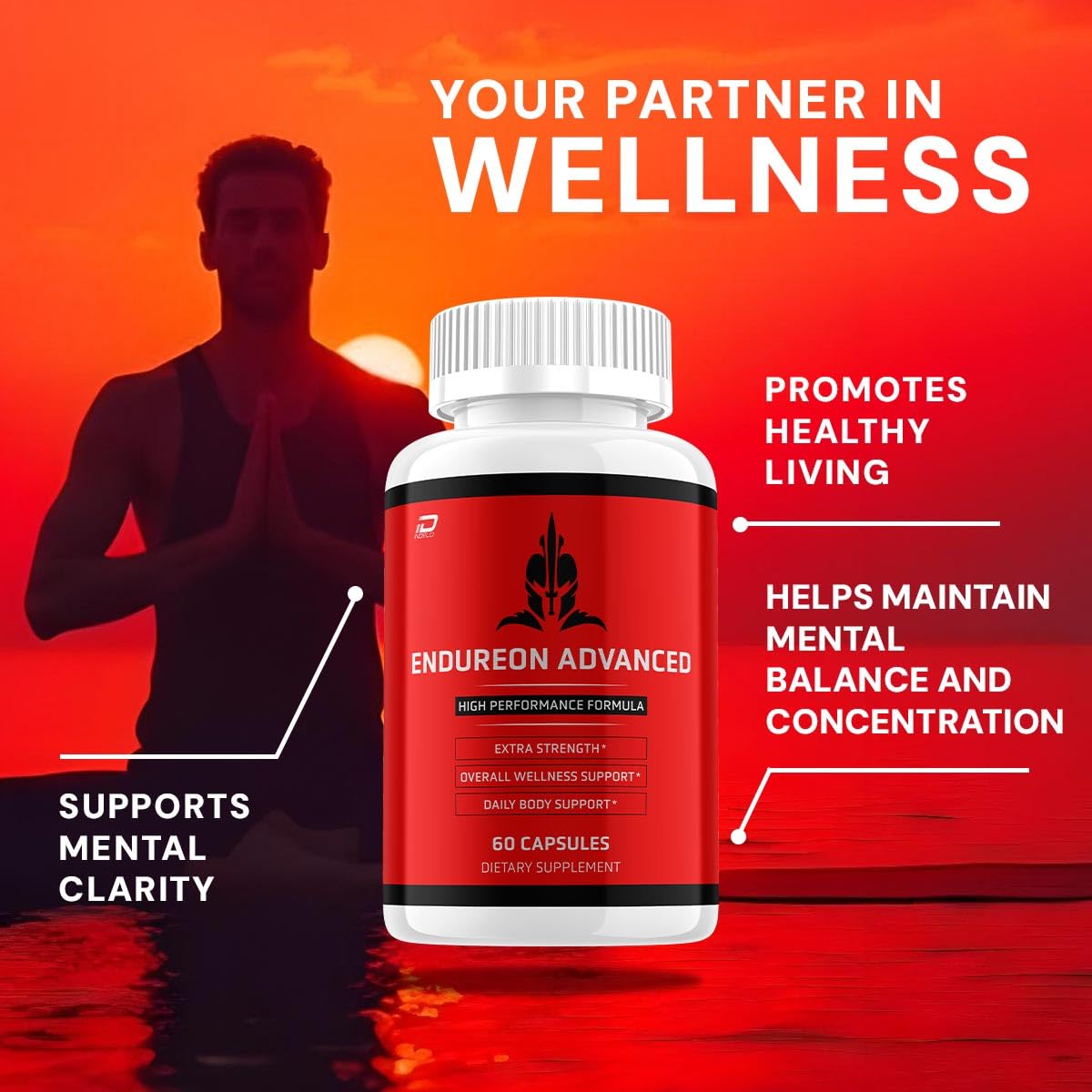 Indelo Endureon Advanced Capsule, 120 Capsules