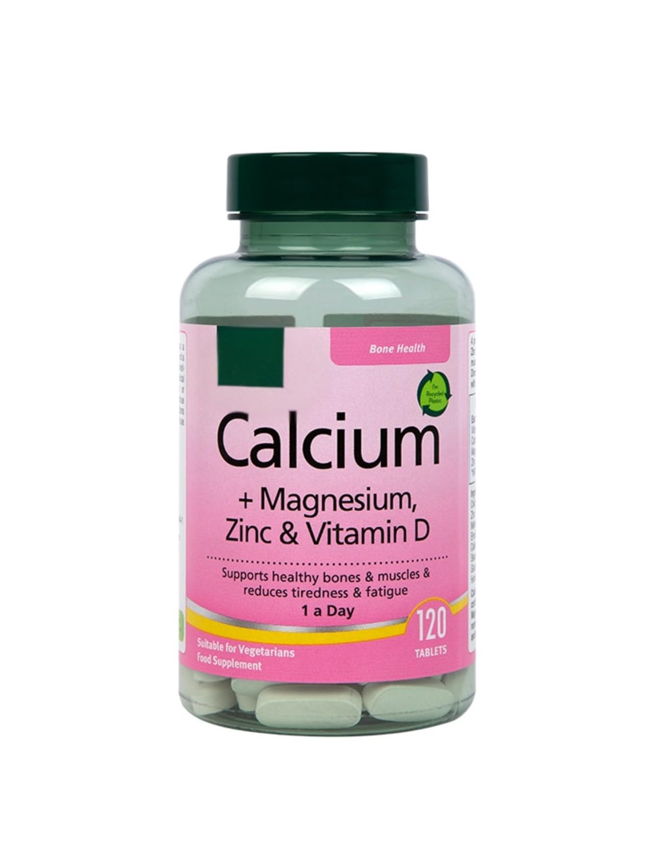 Generic Calcium + Magnesium, Zinc & Vitamin D 120 Tablets